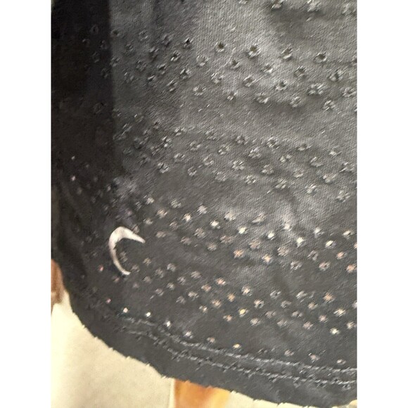 Zyia Active Size Women’s Large Black Chill Perforated Pattern Long Sleeve Top - Picture 3 of 5